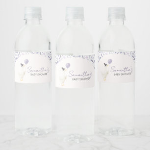 Kleine alberne Gans-Baby-Party Wasserflaschenetikett