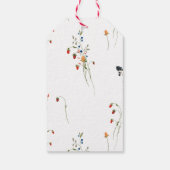 Kleine Alberne Gänsegeschlechtsneutrale Babydusche Geschenkanhänger (Rückseite)