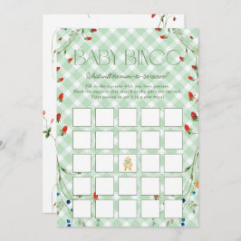 Kleine Alberne Gänseneutrale Babydusche Bingokarte Einladung