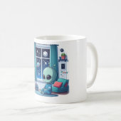 Kleine Alien Kaffeetasse (VorderseiteRechts)