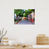 Kleine Alley in Sevilla, Spanien - Poster (Küche)
