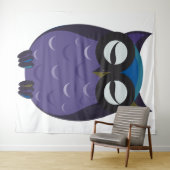 Kleine Alt-Eule-Tapisserie Wandteppich (Beispiel (Horizontal))