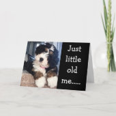 KLEINE ALTE ICH WÜNSCHE SIE FREUEN **70.** Karte (Vorderseite)