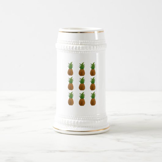 Kleine Ananas Thunder_Cove Bierglas (Mittel)