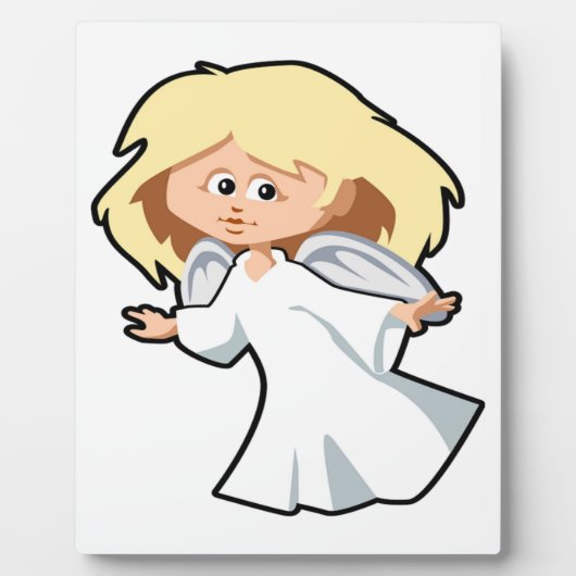 KLEINE ANGEL GIRL FOTOPLATTE (Vorderseite)