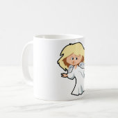 KLEINE ANGEL GIRL KAFFEETASSE (Vorderseite Links)