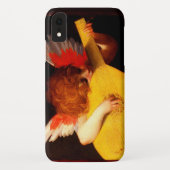 KLEINE ANGEL SPIELEN LUTE Music Making Cherub Case-Mate iPhone Hülle (Rückseite)