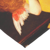 KLEINE ANGEL SPIELEN LUTE Music Making Cherub Pap Großer Tischläufer (Ecke)