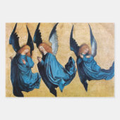 KLEINE ANGEL SPIELEN LUTE Music Making Cherub Wrap Geschenkpapier Set (Vorderseite 3)