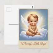 " KLEINE ANGEL'S HAVEN " POSTKARTE (Vorne/Hinten)