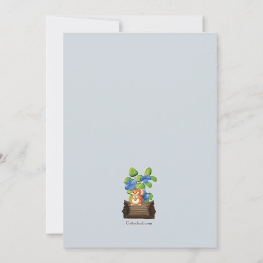 Kleine Ansammlung Einladung (Rückseite)