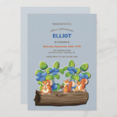 Kleine Ansammlung Einladung (Vorne/Hinten)