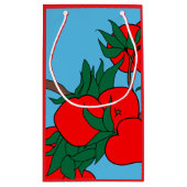 Kleine Apfelgeschenktasche Geschenktüte (Rückseite)