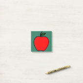 Kleine Apple Post It Notizen Geschenk (Auf Schreibtisch)