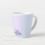 Kleine Aqua-Rose Milchtasse (Rechte Ecke)