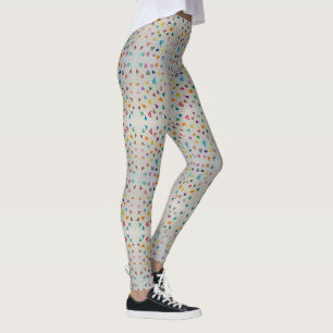 Kleine Aquarell-Herzen Leggings