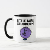 Kleine Arme Fräulein-Stubborn | gekreuzt Tasse (Links)