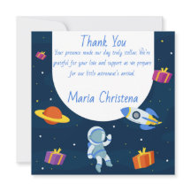 Kleine Astronauten-Baby-Party