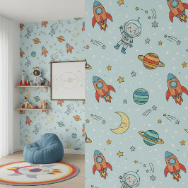 Kleine Astronauten Weltraum-Abenteuer ID1232 Tapete