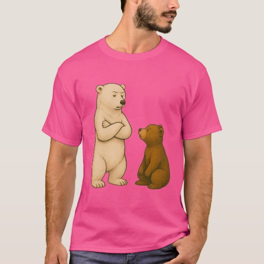 Kleine Augen, große Träume T-Shirt (Vorderseite)