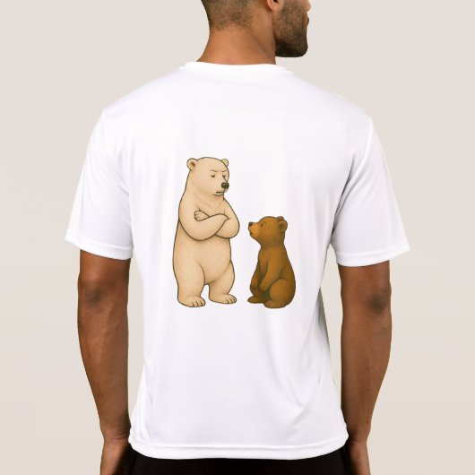 Kleine Augen, große Träume T-Shirt (Rückseite)