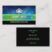 Kleine Ausgangsslogan-Visitenkarten Visitenkarte (Vorne/Hinten)