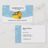 Kleine AusgangsVisitenkarten Visitenkarte (Vorne/Hinten)