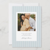 Kleine Aviator-Babydusche Einladung (Rückseite)