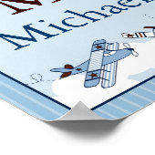 Kleine Aviator-Mauer - Kunstname Poster (Ecke)