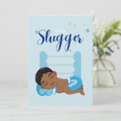 Kleine Baby-Announcement-Karte Ankündigung (Stehend Vorderseite)