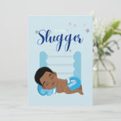 Kleine Baby-Announcement-Karte Ankündigung (Stehend Vorderseite)