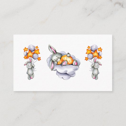 Kleine Babybrillenbücher für Babytickets Begleitkarte (Rückseite)