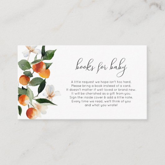 kleine Babyduschbücher für die Süsse mit Babykarte Begleitkarte (Vorderseite)