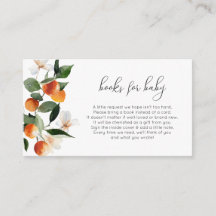 kleine Babyduschbücher für die Süsse mit Babykarte