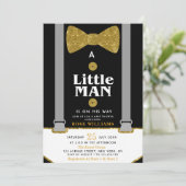 Kleine Babydusche Einladung (Stehend Vorderseite)