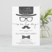 Kleine Babydusche Einladung (Stehend Vorderseite)