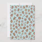 Kleine Babydusche Einladung (Rückseite)