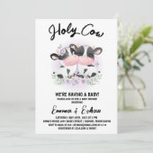 Kleine Babydusche Einladung (Stehend Vorderseite)