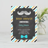 Kleine Babydusche Einladung (Stehend Vorderseite)