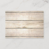 Kleine Babydusche| Einladungskarte Visitenkarte (Rückseite)