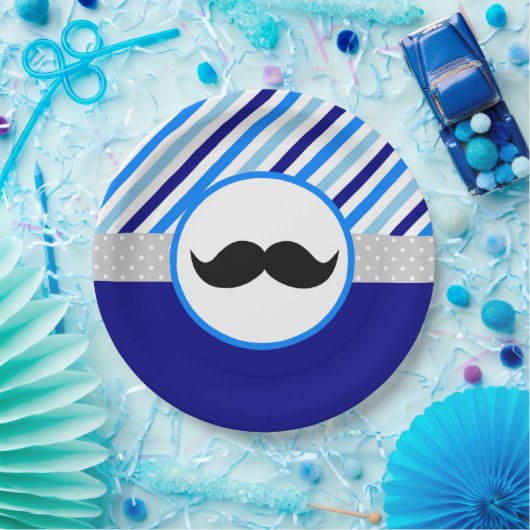 Kleine Babydusche Papierplatte Pappteller (Party)