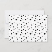 Kleine Babydusche-Windeln-Gewinnkarte Einladung (Rückseite)