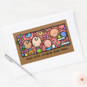 Kleine Babys im Spiel Custom Promo Aufkleber (Umschlag)