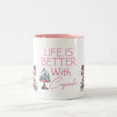 Kleine Bäckereibetriebe, Tasse von Kuchen, Zweitei (Mittel)