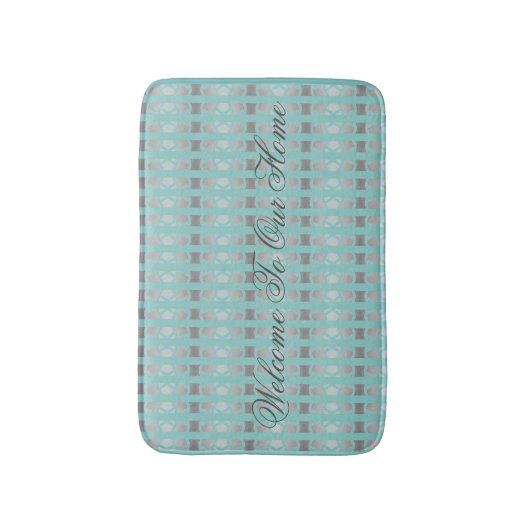 Kleine Badezimmermatte Badematte (Vorderseite Vertikal)