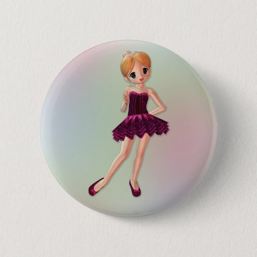 Kleine Ballerina 2 Button (Vorderseite)