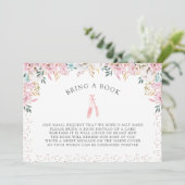 Kleine Ballerina buchen Einladung (Stehend Vorderseite)