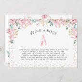 Kleine Ballerina buchen Einladung (Vorne/Hinten)