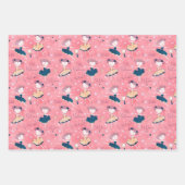 Kleine Ballerina Geschenkpapier Set (Vorderseite)