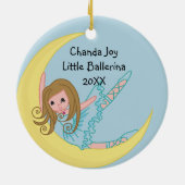 Kleine Ballerina Keepake Ornament (Hinten)